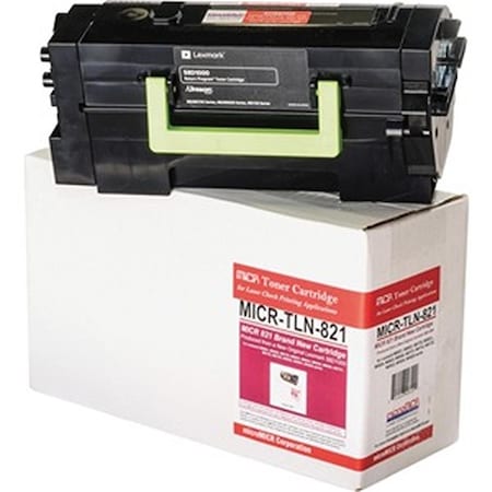 Lexmark Lexmark  Laser Toner Cartridge, Black MCMMICRTLN821